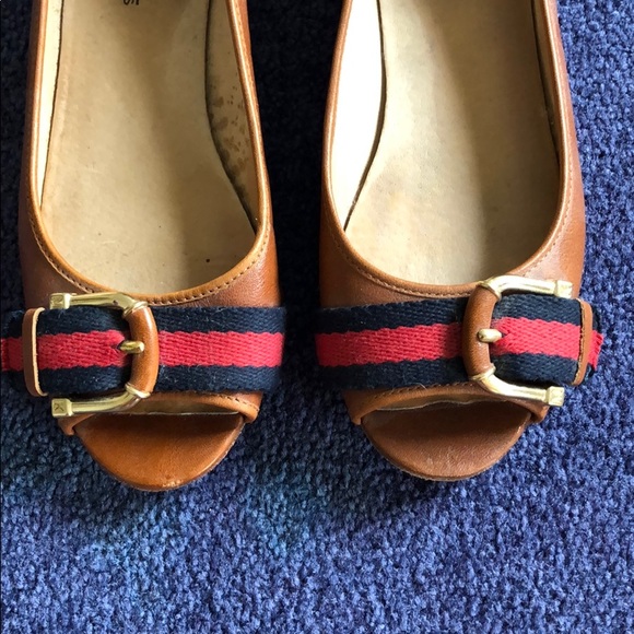 Peep-toe Summer Flats - Picture 2 of 5